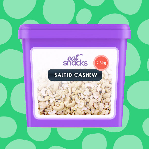 Wholesale Salted Cashew Nuts 2.5Kg Tub