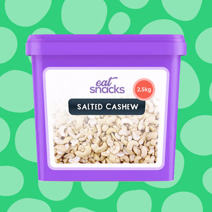Wholesale Salted Cashew Nuts 2.5Kg Tub