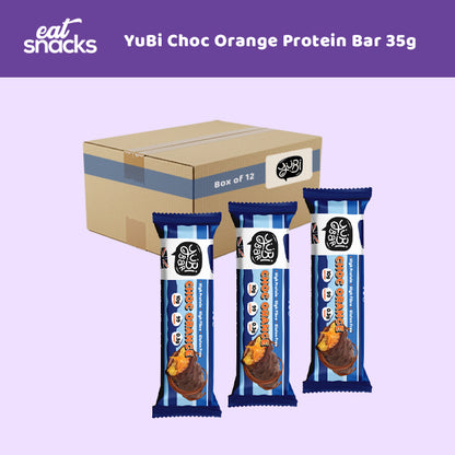 YuBi Choc Orange Protein Bar 35g 0000457