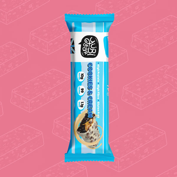 YuBi Cookies & Cream Protein Bar 35g 0000456