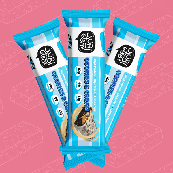 YuBi Cookies & Cream Protein Bar 35g 0000456