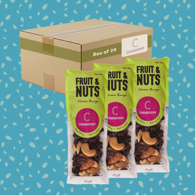 Cranberry Fruit & Nuts Snack Shot 40g 0000386