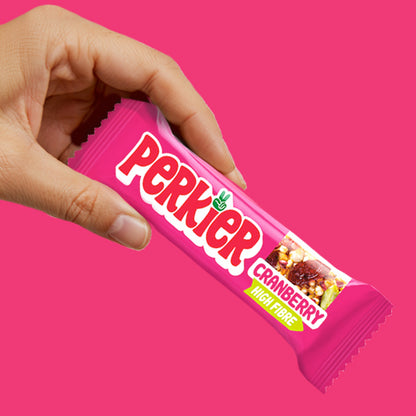Perkier - Cranberry Bars 18 x 25g
