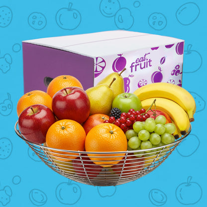 Breakfast Fruit Bowl - 20 Portions Plus Grapes and Berries