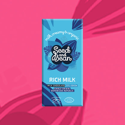 Seed & Bean – Rich Milk X 10 Bars